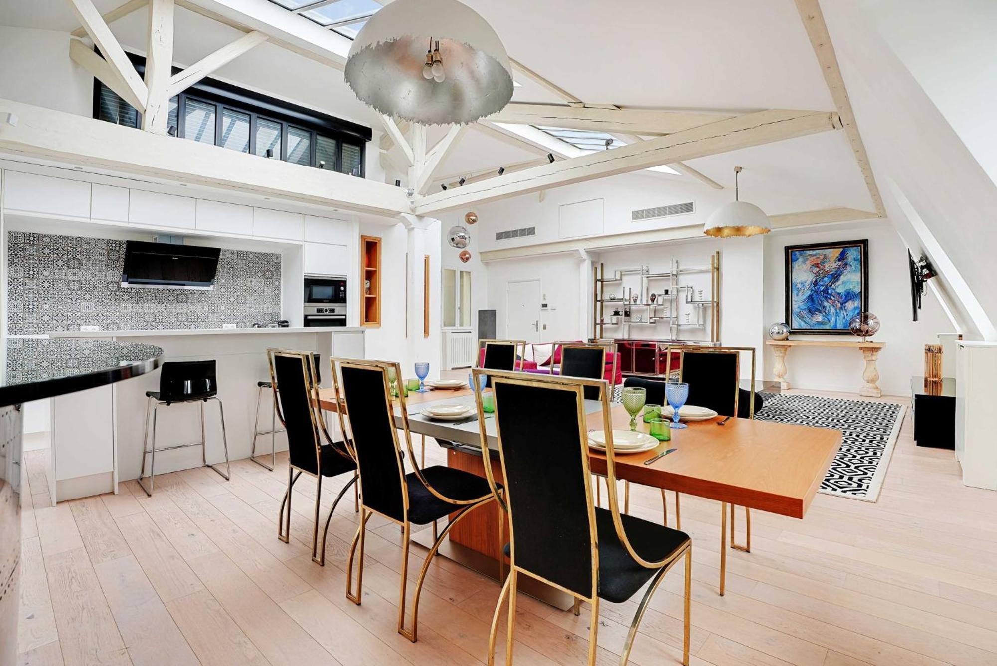 Designer Loft - 2bd-6p- Arc De Triomphe Parijs